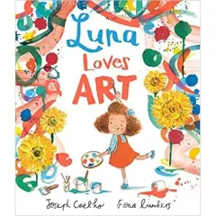 Coperta cărții Luna Loves Art, Joseph Coelho