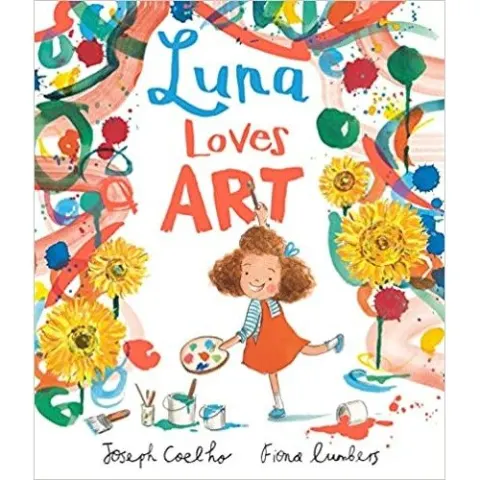 Coperta cărții Luna Loves Art, Joseph Coelho