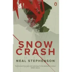 Coperta cărții Snow Crash, Neal Stephenson