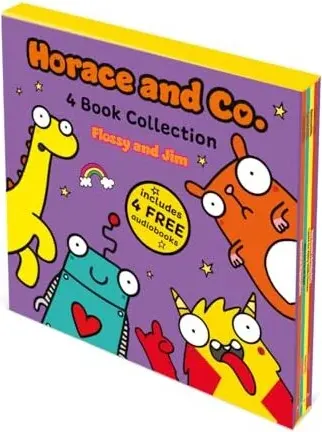 Coperta cărții Horace & Co By Flossy and Jim 4 Books Collection Set