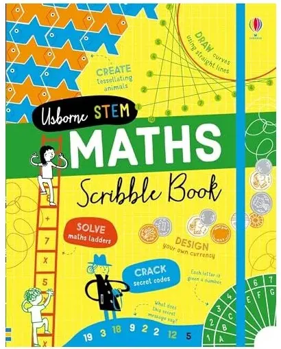 Coperta cărții Maths Scribble Book
