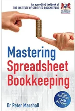 Coperta cărții Mastering Spreadsheet Bookkeeping