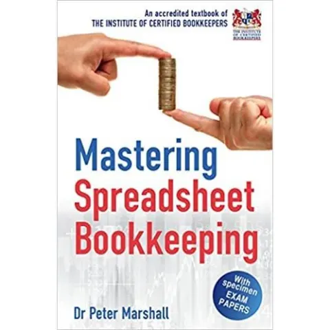 Coperta cărții Mastering Spreadsheet Bookkeeping
