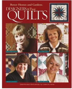 Coperta cărții Designers & Their Quilts (Leisure Arts #3508)
