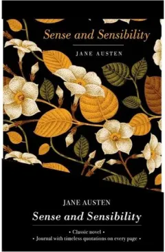 Coperta cărții Sense and Sensibility - Lined Journal & Novel (Chiltern Pack)