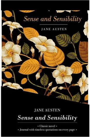 Coperta cărții Sense and Sensibility - Lined Journal & Novel (Chiltern Pack)