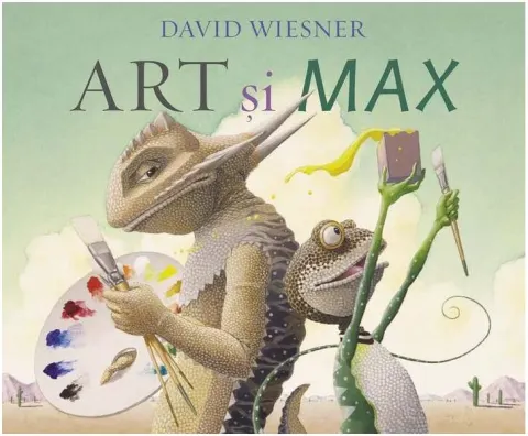 Coperta cărții Art și Max
