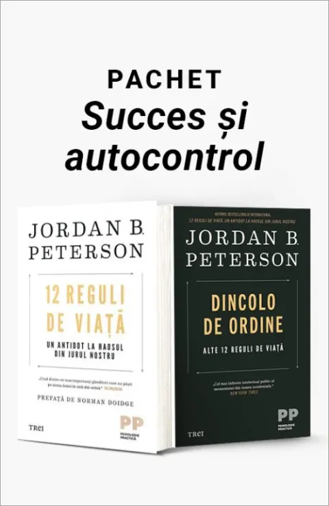 Coperta cărții Pachet Succes și Autocontrol. 12 reguli de viață/Dincolo de ordine - Jordan B. Peterson