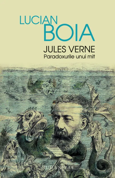 Coperta cărții Jules Verne. Paradoxurile unui mit