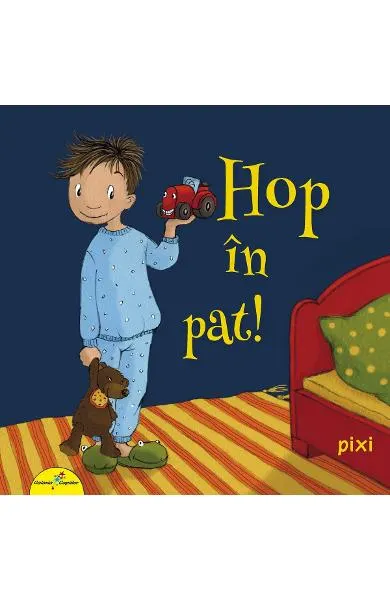Coperta cărții Hop in pat!