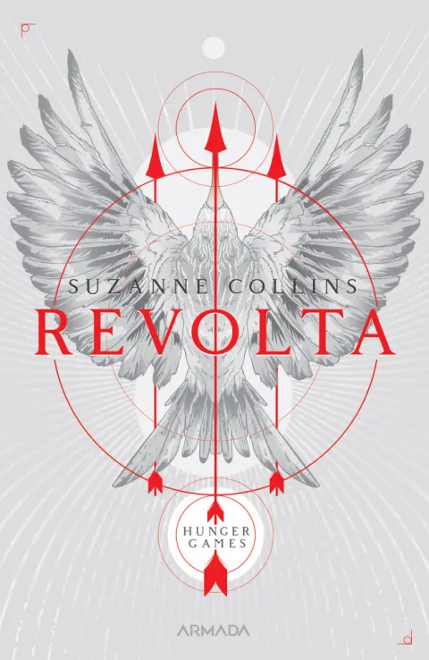 Coperta cărții Revolta (seria Jocurile foamei, partea a III-a)