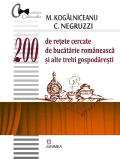 Coperta cărții 200 de rețete cercate de bucătărie românească și alte trebi gospodărești
