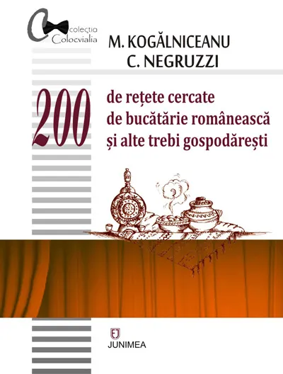 Coperta cărții 200 de rețete cercate de bucătărie românească și alte trebi gospodărești