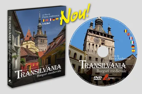 Coperta cărții DVD „Transilvania – Burguri medievale”