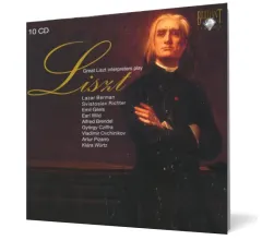 Coperta cărții Liszt: The Great Interpreters Play
