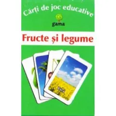 Coperta cărții Carti de joc educative - Fructe si legume