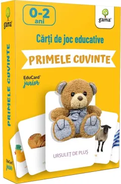 Coperta cărții Primele cuvinte - EduCard Junior