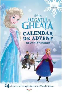 Coperta cărții Regatul de Gheata. Calendar de Advent
