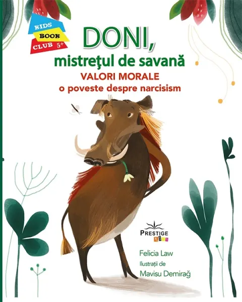 Coperta cărții Doni, mistretul de savana