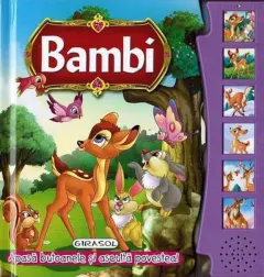 Coperta cărții Bambi. Citește și ascultă