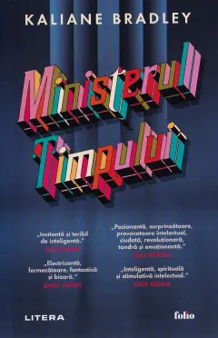 Coperta cărții Ministerul Timpului