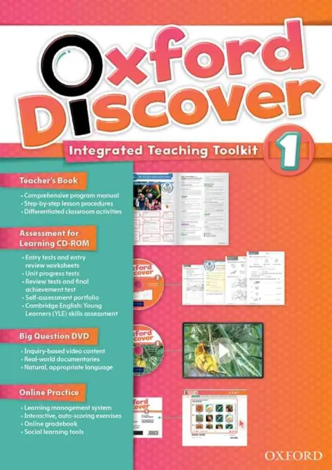 Coperta cărții Oxford Discover 1 Integrated Teaching Toolkit