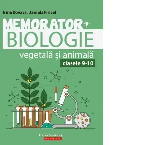 Coperta cărții Memorator de biologie vegetala si animala pentru clasele IX-X