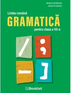Coperta cărții Limba romana. Gramatica pentru clasa a VII-a
