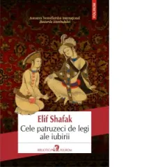 Coperta cărții Cele patruzeci de legi ale iubirii (editia 2019)