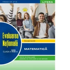 Coperta cărții Evaluarea Nationala. Matematica. Clasa a VIII-a