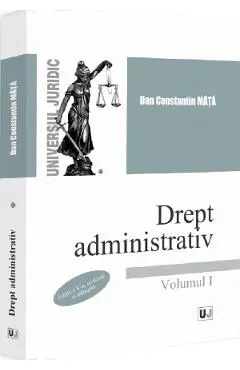 Coperta cărții Drept administrativ Vol.1 Ed.5