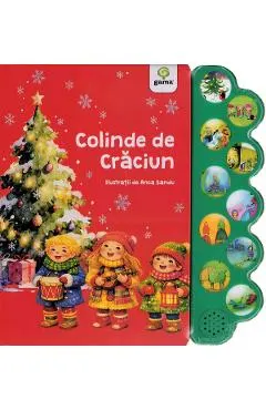 Coperta cărții Colinde de Craciun. Carte cu sunete