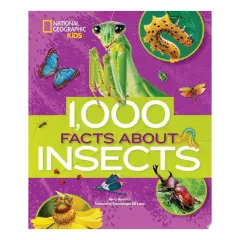 Coperta cărții 1,000 facts about insects