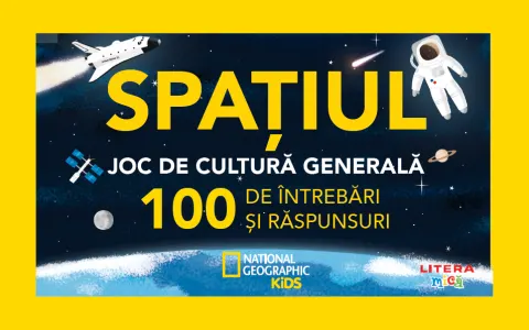 Coperta cărții Spatiul. Joc de cultura generala. 100 de intrebari si raspunsuri