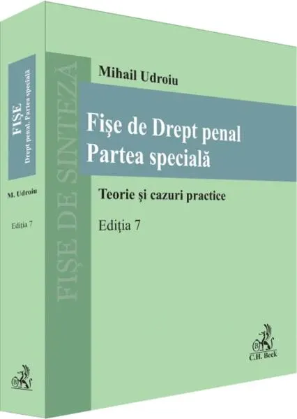 Coperta cărții Fise de drept penal. Partea speciala Ed.2