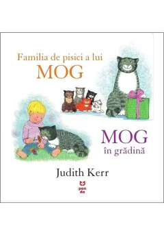 Coperta cărții Familia de pisici a lui MOG. MOG în grădină