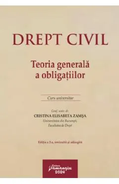Coperta cărții Drept civil. Teoria generala a obligatiilor Ed.2