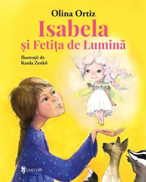 Coperta cărții Isabela și Fetița de Lumină