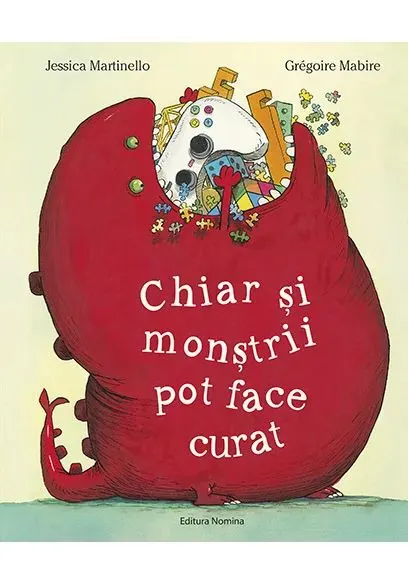 Coperta cărții Chiar și monștrii pot face curat