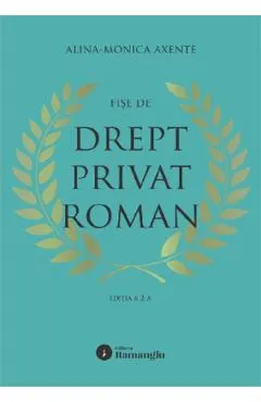 Coperta cărții Fise de drept privat roman Ed.2 - Alina Monica Axente