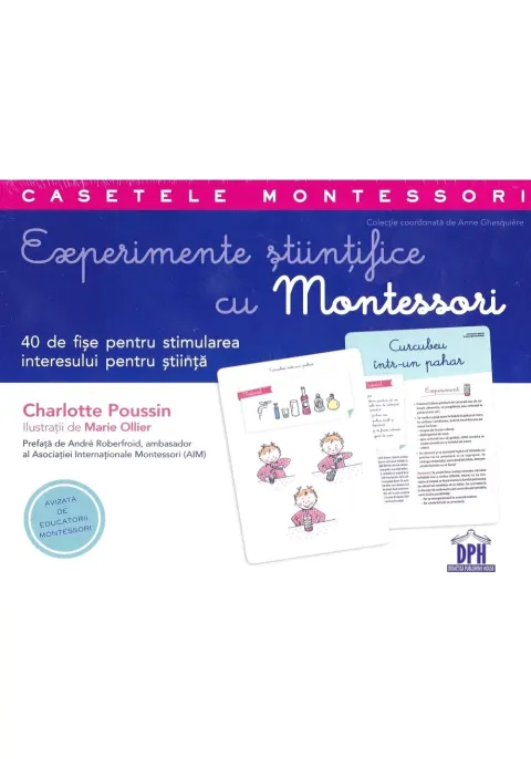 Coperta cărții Experimente stiintifice cu Montessori