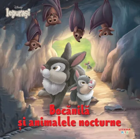 Coperta cărții Disney. Iepurași. Bocănilă și animalele nocturne