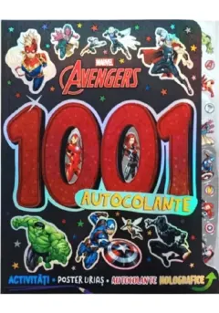Coperta cărții Marvel. Avengers. 1001 autocolante