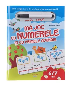 Coperta cărții Ma joc cu numerele si cu primele adunari