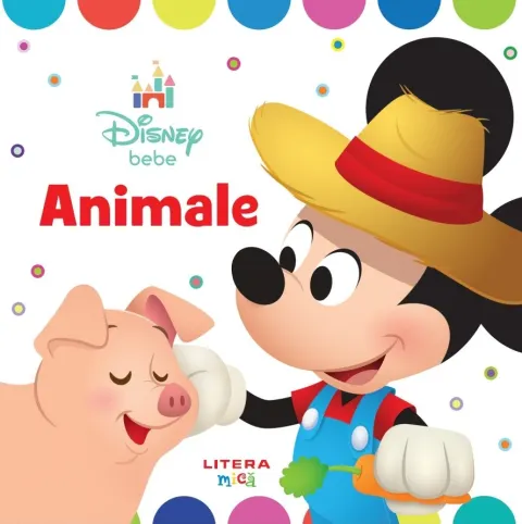 Coperta cărții Disney bebe. Animale