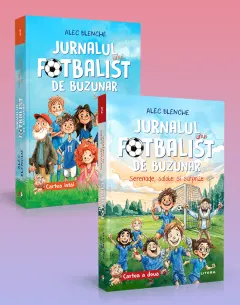 Coperta cărții Pachet Jurnalul unui fotbalist de buzunar (2 carti)