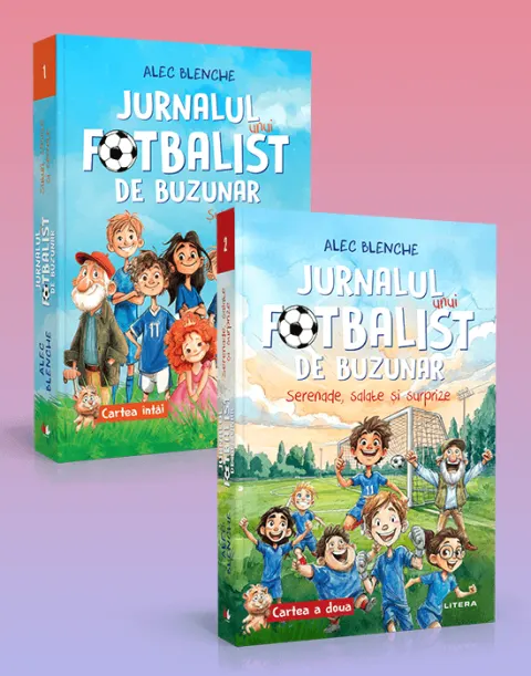 Coperta cărții Pachet Jurnalul unui fotbalist de buzunar (2 carti)