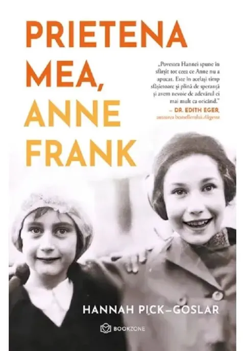 Coperta cărții Prietena mea, Anne Frank