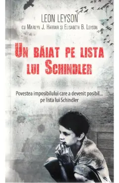 Coperta cărții Un băiat pe lista lui Schindler
