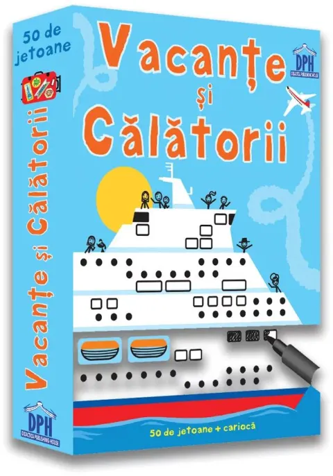 Coperta cărții Vacante si calatorii: 50 de jetoane